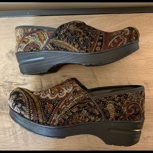 DANSKO Vegan PAISLEY Tapestry PROFESSIONAL Clogs